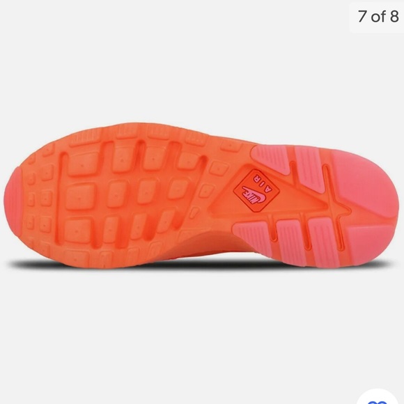 Wmns Air Huarache Run Ultra BR 'Total Crison' Orange/pink - Picture 4 of 13